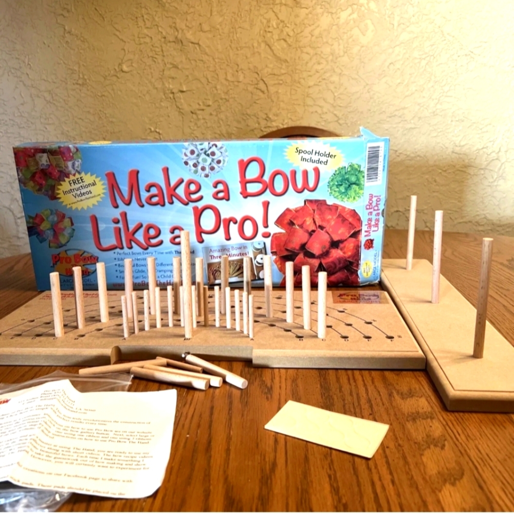 COPY- Pro Bow the Hand Large Bow Maker Excellent Conditionp